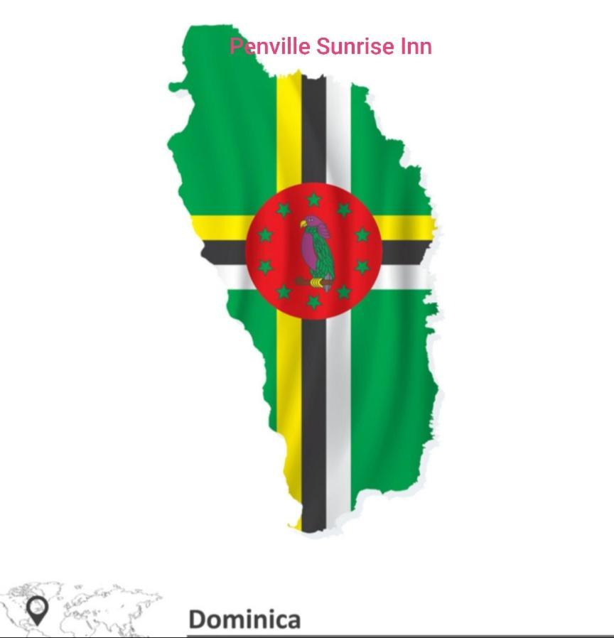 "Sunrise Inn" Nature Island Dominica Penville Esterno foto